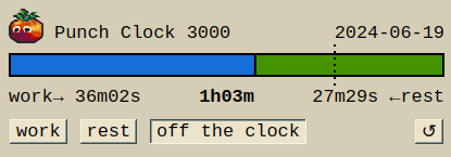 Punch Clock 3000 screenshot